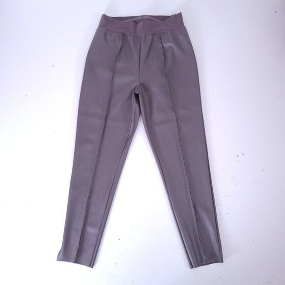 Planet by Lauren G Vegan Leather Slim Pants Size 10 12 14 - Picture 1 of 8
